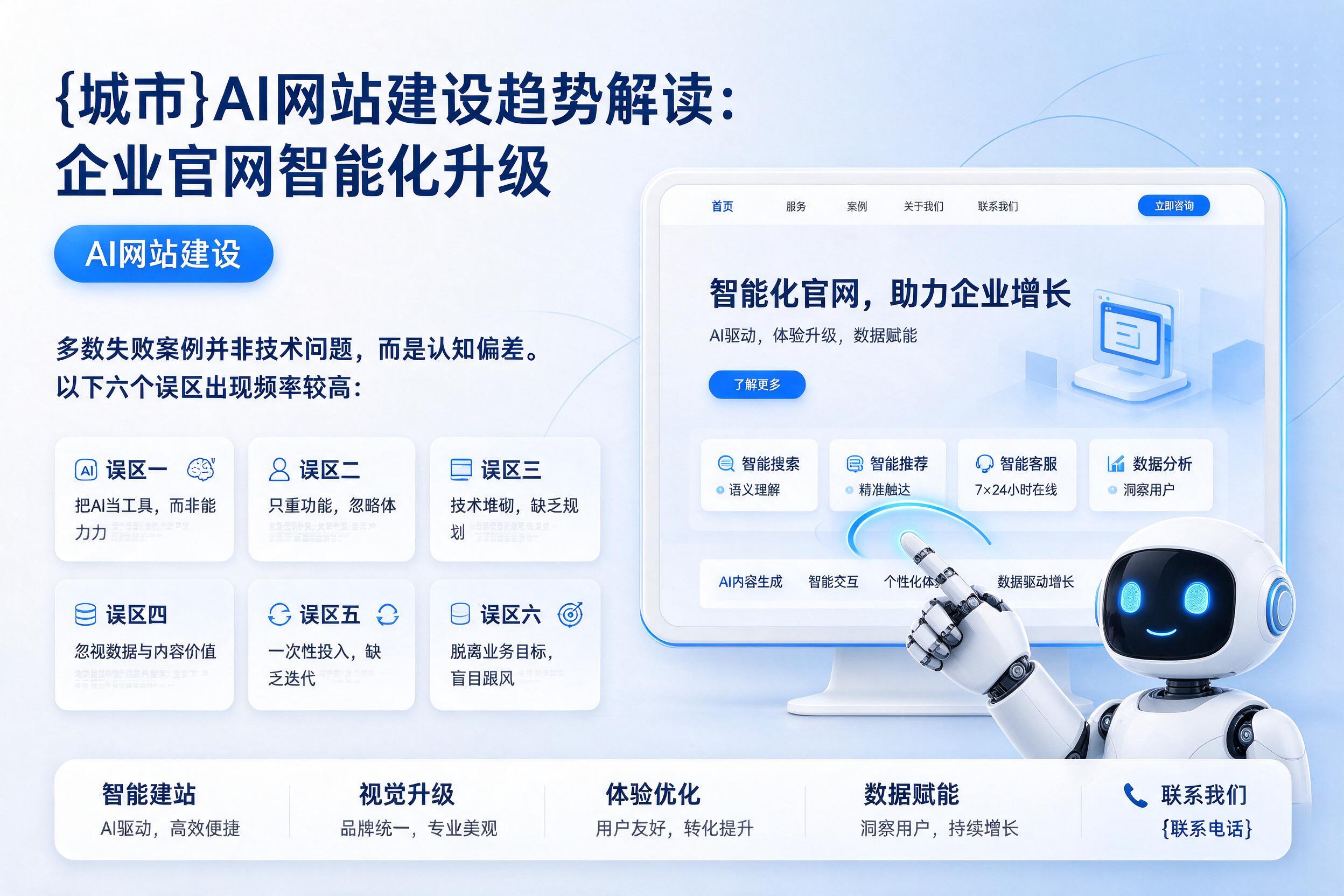 嘉善AI网站建设趋势解读：企业官网智能化升级